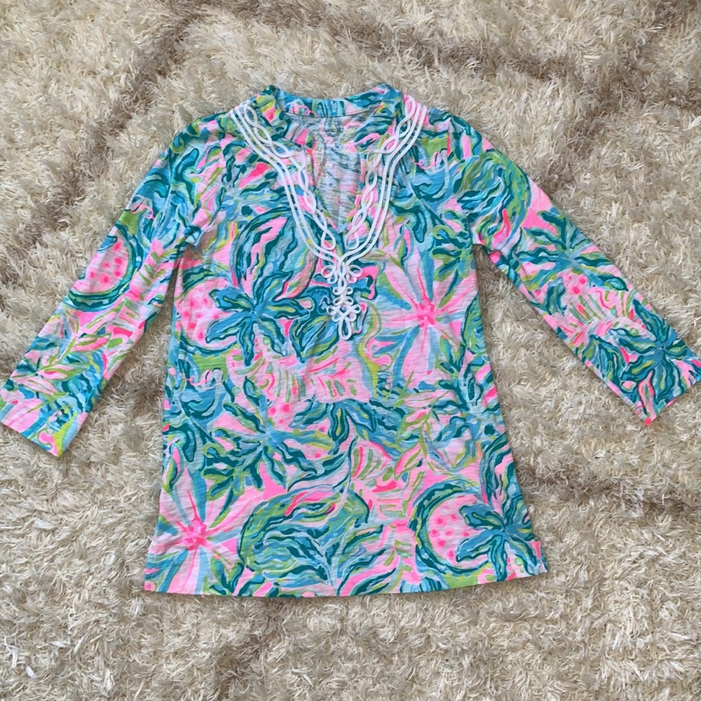 EUC Lilly Pulitzer Tunic Top Size Small